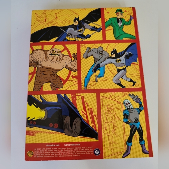 Batman The Animated Series Volume 1 DVD 4 Disc Set TV Show - Picture 9 of 10